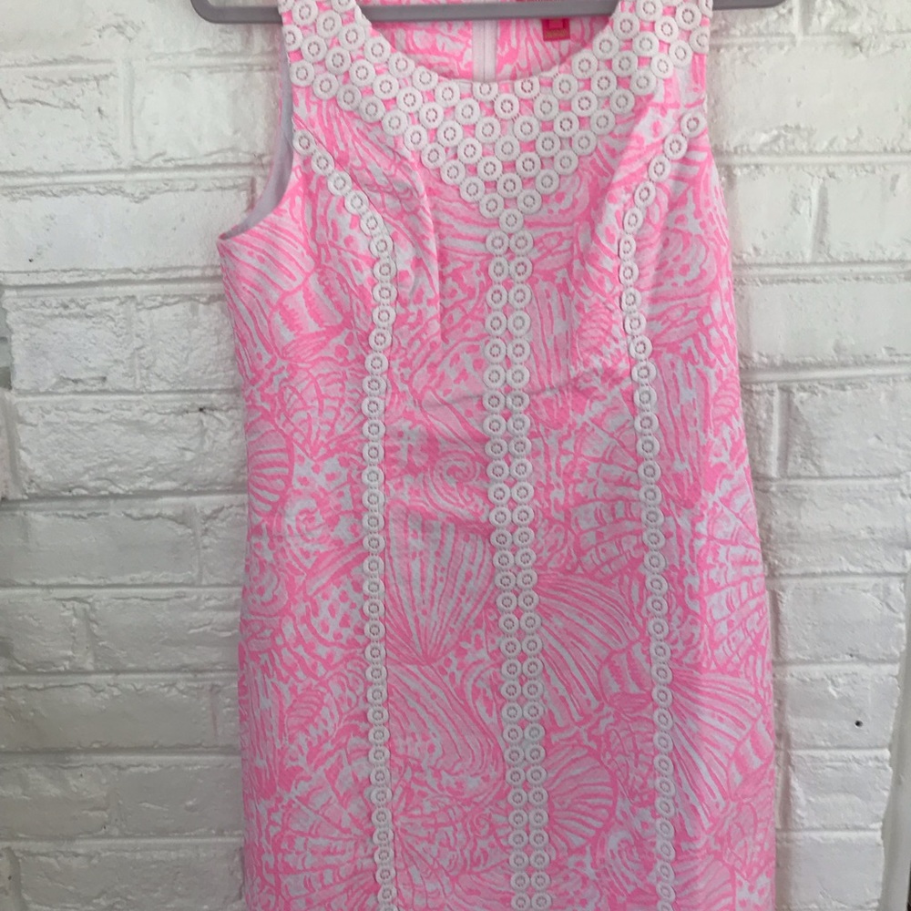 Lilly Pulitzer macfarlane stretch shift dress